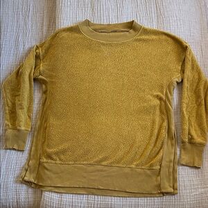 Arie Chill Out Oversized Women's Mustard Sweater
